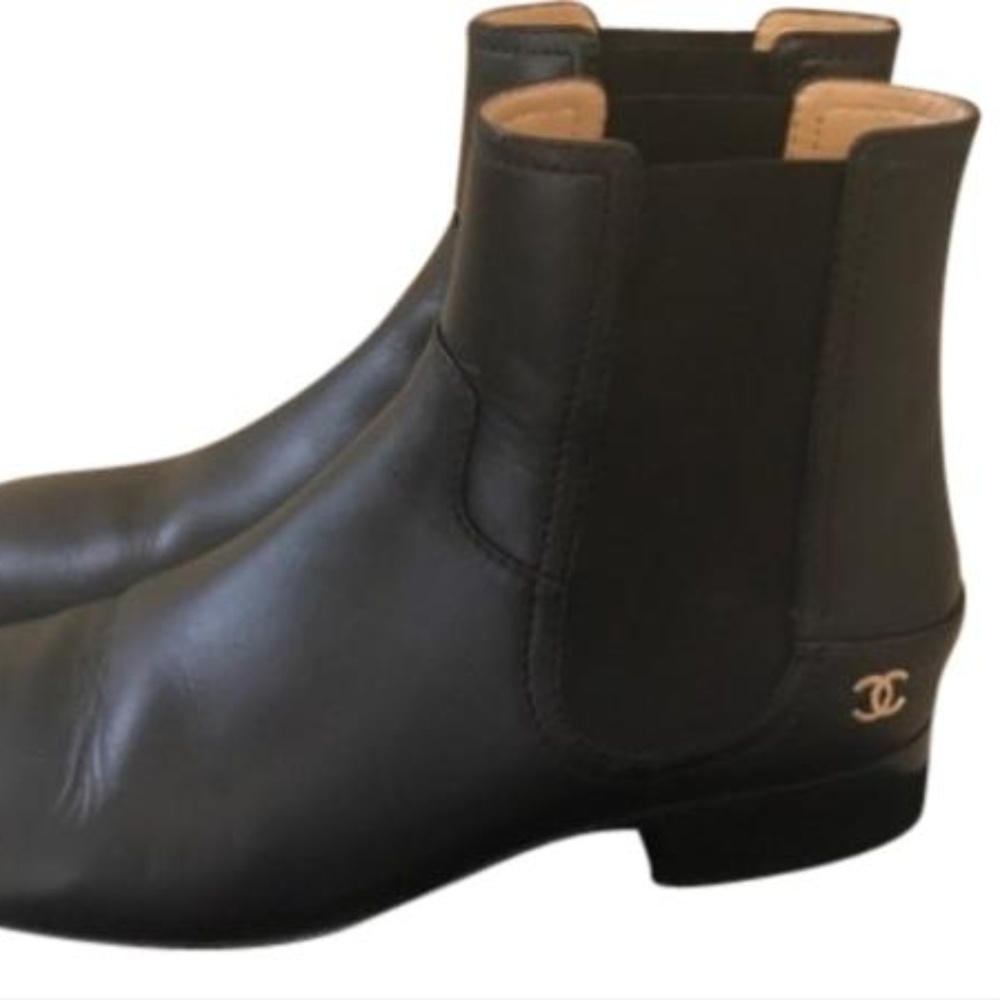 SOLD Chanel Chelsea Ankle Boots